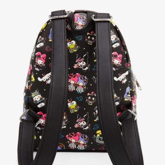 Sanrio x Loungefly Black Halloween Character Mini Backpack